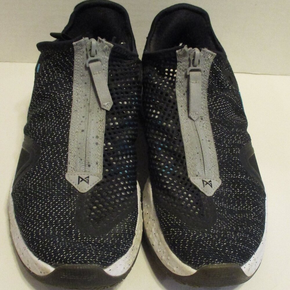 Nike Air Shoes Strobel Woman 9 Blue Gray White Outdoors Athletic Shoes